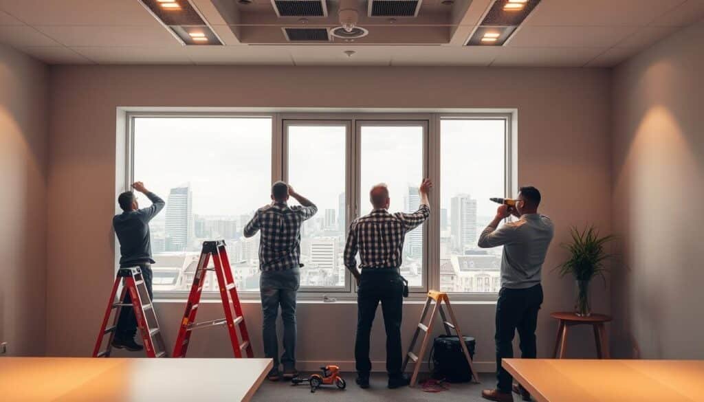 Aluminium window installation services in Dehradun