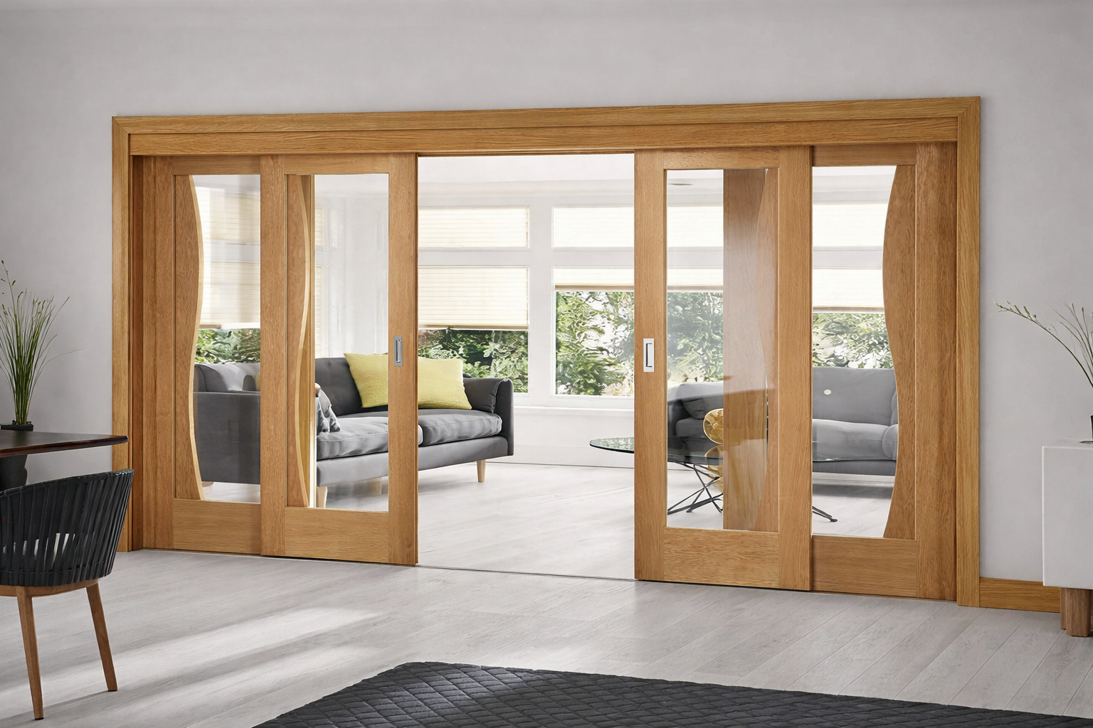 Sliding aluminium doors for modern homes in Dehradun